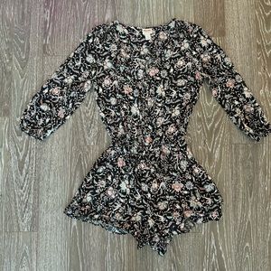 Mossimo Floral Romper